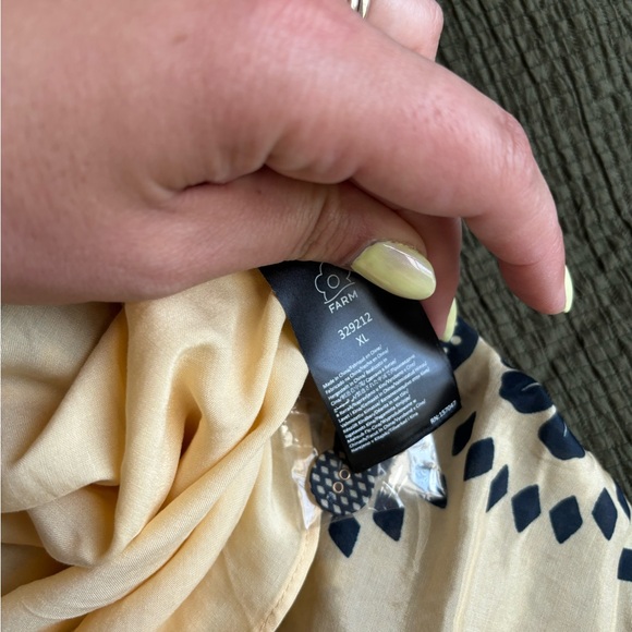 FARM Rio Navy and Cream Floral Mini Dress - Picture 3 of 3